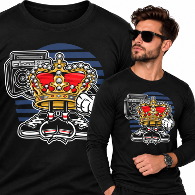 LONGSLEEVE  ANIMOWANY  STREET KING